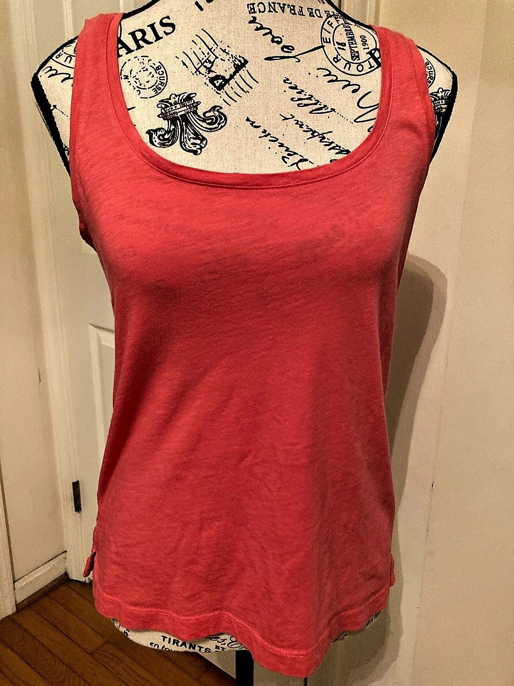 J.Crew Slub Cotton Tank Cotton Tank in Red Size XS